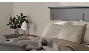 Szürke franciaágy 160x200 cm Paris – Tvilum