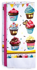 Muffin Konyhatörlő , 38 x 64 cm, 3 db-os szett