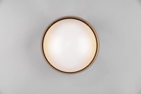 Világosbarna LED mennyezeti lámpa ø 30 cm Locarno – Reality