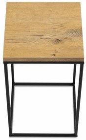 BASICLOFT virágtartó állvány 40x24 cm fekete/barna