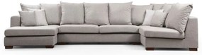 Világosszürke sarokkanapé ("U" alakú) Colorado – Balcab Home