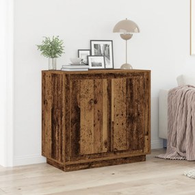 Büfé Régi Fa 80x34x75 cm Műszaki Fa