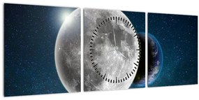 Kép - Föld holdfogyatkozásban (órával) ()