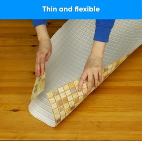 3D PVC falpanel Marrakesh mintás