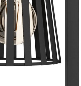 Eglo 390006 - Állólámpa BOGOTA 1xE27/40W/230V fekete