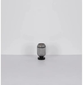 Globo 15469TS - Asztali lámpa NORMY 1xE27/40W/230V szürke