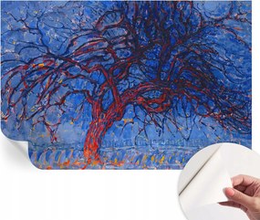 Öntapadós fotótapéta Konyha Mosható Lángoló fa 104x70 cm