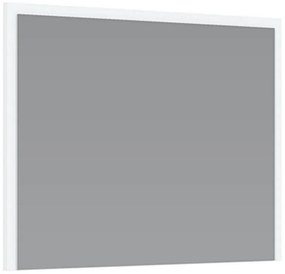 Puresa fali tükör, 80 cm, ezüst / fehér