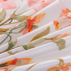 Mikroszálas ágyneműhuzat ORANGE BUTTERFLY fehér Ágyneműhuzat mérete: 2 db 70 x 80 cm | 160 x 200 cm