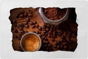 Poszterek 60x40 Natúr kávé