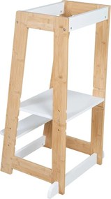 Fehér bambusz tanulótorony – Roba