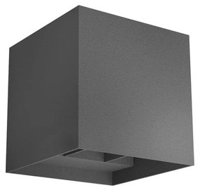 Redo 90296 - VARY LED kültéri fali lámpa, 2x LED, 10 W, 230 V, IP54, antracit