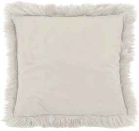 Sheepskin fehér párnahuzat, 45 x 45 cm - Tiseco Home Studio