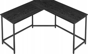 Sarok íróasztal Songmics 149 x 149 x 76 cm fekete