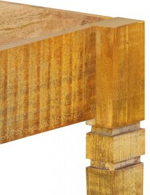 Klasszikus Tömör Mangófa Ágykeret - Egyedi Faerezet, Erős és Tartós, 140x200 Matrachoz - Stílus és Kényelem a Hálószobájában