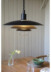 Kikrenes fekete függőlámpa, ø 48 cm - Markslöjd