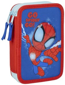 Pókember Spidey tolltartó töltött 2 emeletes