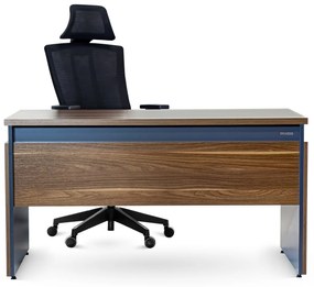Flat íróasztal + ELLO hálós irodaszék csomag