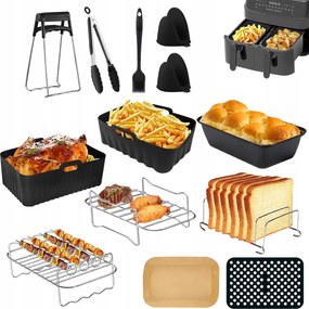 Akcesoria Ninja Airfryer Dual Basket AF400EU AF451EU AF300EU – 12W Szett