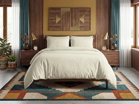 Pamut ágynemű CALMORA világos bézs Ágyneműhuzat mérete: 2 db 70 x 90 cm | 160 x 220 cm