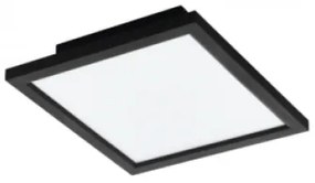 LED panel , falon kívüli , 15.3W , CCT , dimmelhető , 30 x 30 cm , fekete , EGLO Connect.Z , Zigbee , SALOBRENA-Z , 900049