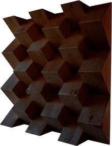 Piramis diffúzor 70x70x11cm - 1db 60x60x11cm Csomagolva, szállítással. , 1 fekete