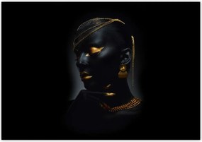 Fotótapéták 416x290 Aranyozott arc