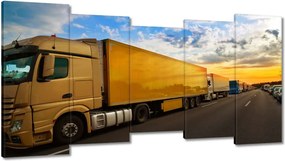 Festmények 150x80 Parafa autópálya Stau