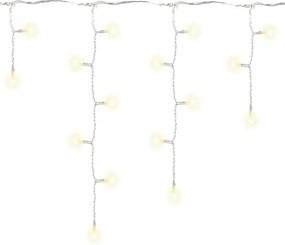 NEXOS Karácsonyi fényeső 2,7 m 72 LED meleg fehér