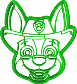 Sütemény lyukasztó bélyegzővel Mese Mancs Őrjárat Tracker 8cm