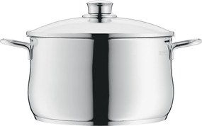 Acél Fazék Wmf Fedővel Diadém Plus 24 CM 6,5L Rozsdamentes Acél 18/10