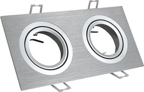 Polux SOUTH 302151 Beépíthető spotlámpa 2x8W/GU10 IP20