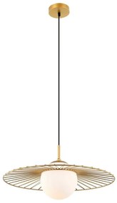 ITALUX MDM-4003/1 GD - Csillár zsinóron SALLY 1xE27/40W/230V arany