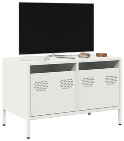 fehér hidegen hengerelt acél TV-szekrény 68 x 39 x 43,5 cm