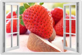 Poszterek 90x60 Friss eper Gyümölcsök