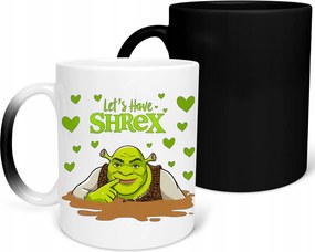 Mágikus Bögre Lets Have Shrex Shrek vicces Ajándék 330 ml Valentin Napra