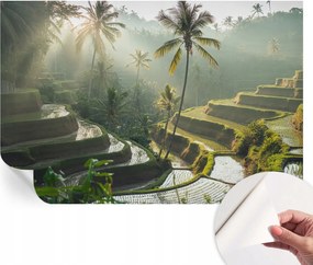 Öntapadós Dekoratív Fotótapéta Hálószobába Paradicsom teraszok 104x70 cm