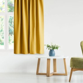 Sárga sötétítő függöny 140x270 cm Eyelets – Restilo