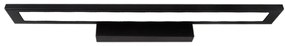 LED FÜRDŐLÁMPA TÜKÖR fölött Rea 60CM APP840-1W FLAT BLACK