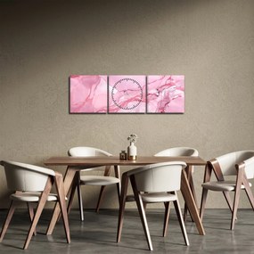 Kép - Rózsaszín márvány (órával) (90x30 cm)