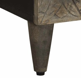 tömör fa mangó komód 80x33x75 cm