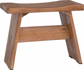 vidaXL Zsámoly Természetes 40 x 25 x 31 cm Mahagóni fa