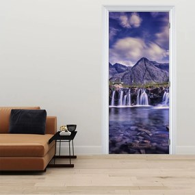 Fotótapéta ajtóra - Vízesés (95x205cm)