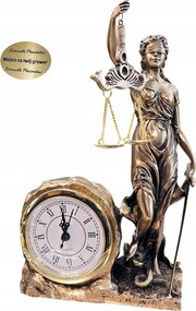 Kandalló Óra Figura Temida Görög Istennő Igazság A Bíró