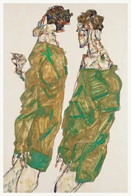 Reprodukció Devotion, Egon Schiele