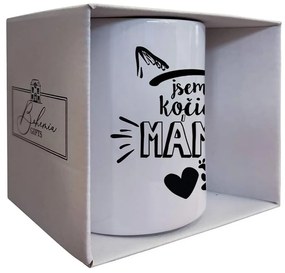 Bohemia Gifts Kerámia bögre - Macska mama vagyok,350 ml