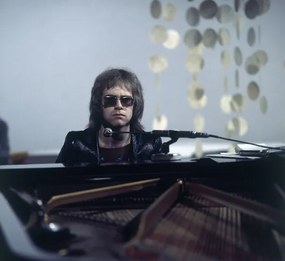 Fotográfia Portrait de Elton John, German TV Music Show .