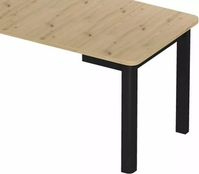 Oskar bővíthető étkezőasztal 120-200cm kézműves tölgy