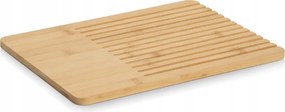 Kenyérvágó deszka, bambusz, 33x25x1,2 cm