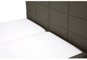 Franciaágy Boxspring 180 cm Revenant (barna) (ágyráccsal és matraccal) (tárolóhellyel). 1098560